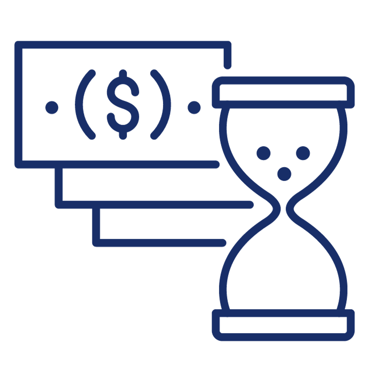 Money Hourglass Icon