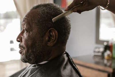 Senior Transportation Barber Shop