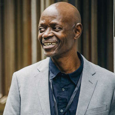 Man Smiling Looking Left